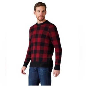 - Smartwool Cozy Lodge Buff Check Sweater